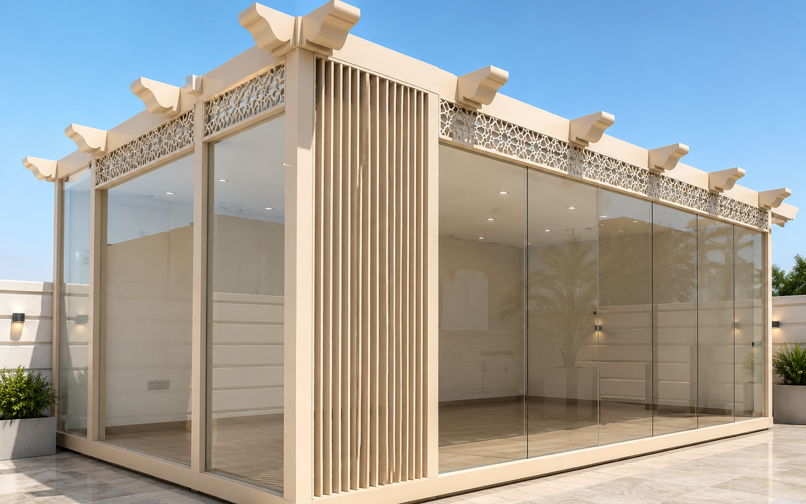 Haddad Muzallat Kuwait blacksmith and shade structure services