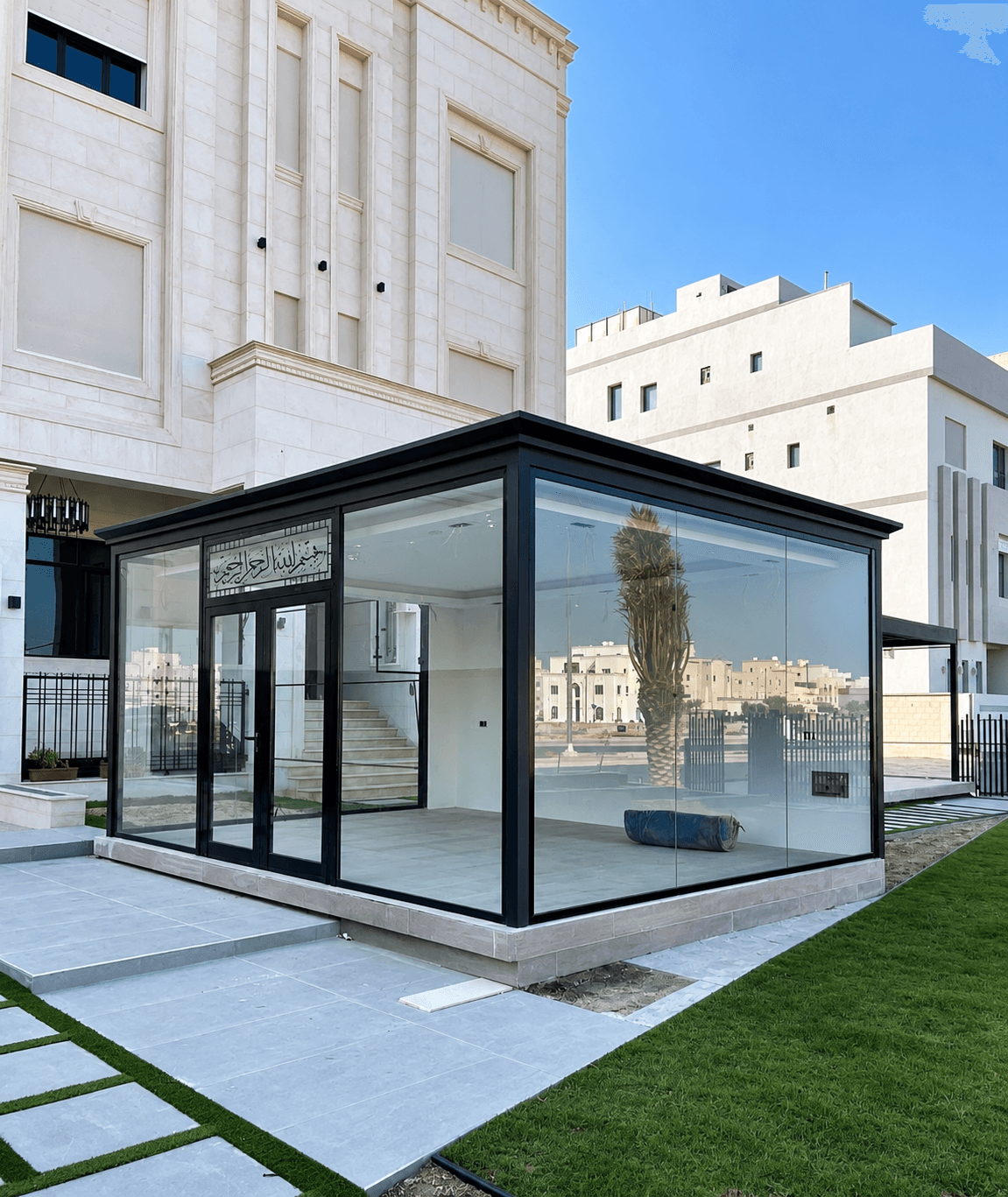 Pergola installation Kuwait by Haddad Muzallat